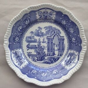 Spode Blue Room Plate, Vintage